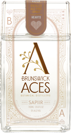 Brunswick Aces Hearts Sapiir bottle